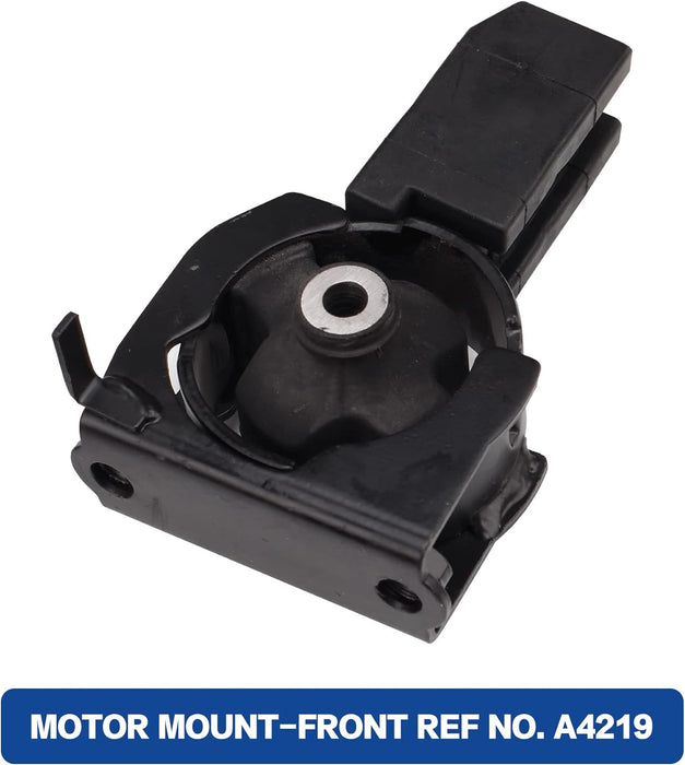 Engine Motor and Trans Mounts Compatible with 2003-2008 Corolaa (1.8L) and 2003-2008 Matrix(1.8L) and 2003-2008 Pontiac Vibe (1.8L) Auto Transmission Repklace OE A4220 A4219 A4218 A4221 Set of 4