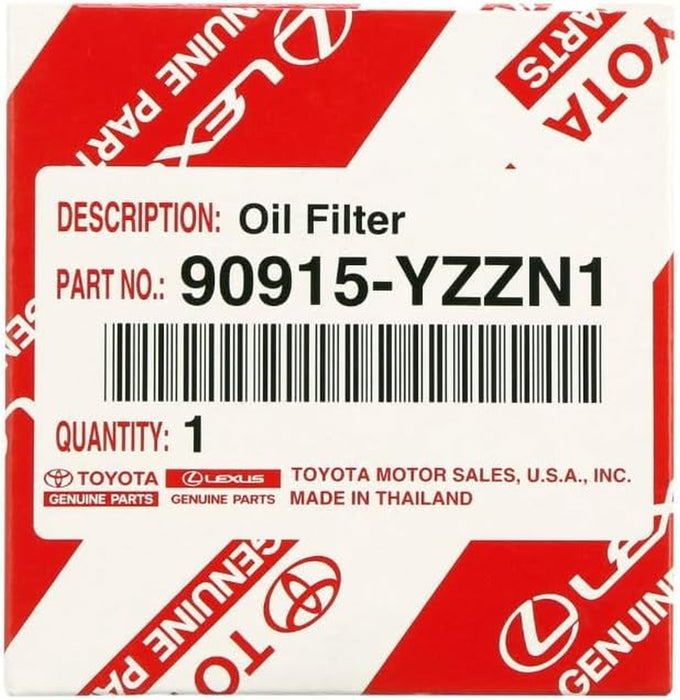 Genuine Oil Filter, 90915-YZZN1, OEM Engine Filter for  and Lexus