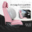 Universal Car Seat Covers Full Set – Waterproof Nappa Leather Seat Covers for Cars, SUVs & Trucks, Luxury Interior Protection with Head Pillows, Pink
