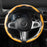 Car Steering Wheel Cover, Non Slip Design Steering Wheel Protector, Universal Car Steering Wheel Cover for 15 Inch, Decor Gadgets, Car Accessories, Men Gifts, Car Essentials, Vehicle, for Racing anti Slip Sport All Season Use