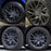 4 Pack Wheel Center Cap for Model 3 2024 Highland Wheel Hub Cover Wheel Center Cap Kit Model 3 Center Replacement Exterior Accessories,Matte Black
