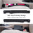 Car Seat Gap Filler Organizer 2Pack Soft Foam 3IN1 Multifunctional