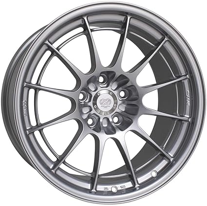 ENKEI RPF1 17X8" Racing Wheel Wheels 5X100 5X114.3 ET35/45 F1 Silver