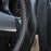 Heavy Duty Pure Cowhide Steering Wheel Cover, Black Genuine Leather Steering Wheel Cover Men Women Universal 14.5 to 15 Inch