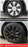 Hubcap Wheel Cover Replacement Compatible with 2017-2023 Model 3 R18 Aero Hub，Uberturbine Style Wheel Rim Protector ABS Kit Accessories Improvement -Set of 4 without Center Stickers（18-Inch Black）