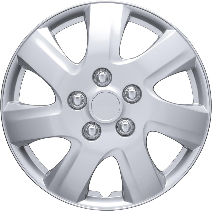 Hubcaps Wheel Covers for (2006-2014) Toyota Camry 16 Inch Hubcaps Set of 4, Snap-On Direct OEM Replacement for Toyota Camry Hubcaps 16 Inch Wheel Covers Impact-Resistant High Durability