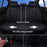 Seat Covers Full Set, Black Seat Covers for Cars 5 Seats, Car Seat Protector, Waterproof Nappa Leather Car Seat Cushion, Front and Rear Car Seat Cover Fit for Most Sedans SUV Pick-Up Truck