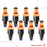 Set of 8 Fuel Injector - Compatible with Ford, Lincoln, Mercury Vehicles - 4.6L 5.0L 5.4L 5.8L - E150, E250, E350, F150, F250, F350, Mustang - Replace Part 0280150943, 0280150939, 0280150909