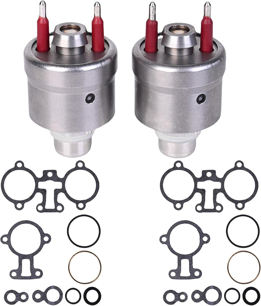 Fuel Injectors Set of 2 Compatible with Buick Roadmaster Cadillac Brougham Blazer Suburban Tahoe GMC Yukon Isuzu Oldsmobile V8 5.7L Replace# 17111864 17112494