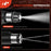 4 Holes Fuel Injectors 0280158233 Compatible with Jeep Grand Cherokee, Wrangler & Dodge Challenger, Charger, Durango, Grand Caravan, Journey & Chrysler Town & Country & Volkswagen, 3.6L