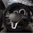 Diamond Leather Bling Steering Wheel Cover, Universal Car Steering Wheel Protector with Crystal Rhinestones Anti-Slip Soft Interior Accessories for Women and Girl Fit 15 Inch -Black