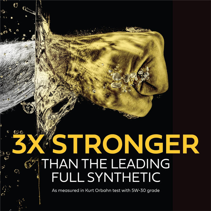 EDGE 5W-20 Advanced Full Synthetic Motor Oil, 5 Quarts, Eco Pack