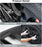 Hubcap Wheel Cover Replacement Compatible with 2017-2023 Model 3 R18 Aero Hub，Uberturbine Style Wheel Rim Protector ABS Kit Accessories Improvement -Set of 4 without Center Stickers（18-Inch Black）