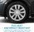 (4-Pack) Premium 16 Inch Rim Wheel Cover Hubcaps for Cars Trucks Suvs Vans, Direct OEM Replacement Universal Fit Snap-On ABS Hubcaps 16 Inch Wheel Covers - Set of 4 Hub Caps - 10-Spokes Silver