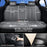 Car Seat Covers Full Set, Seat Covers for Cars, Gray Car Seat Protector Waterproof, Nappa Leather Car Seat Cushion, Car Seat Covers Front Seats and Back Fit for Most Cars