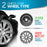 HK993 Silver 15" Hubcaps Wheel Covers for Toyota Corolla (15 Inch) – Four (4) Pieces Corrosion-Free & Sturdy – Full Heat & Impact Resistant Grade – OEM Replacement, 4 Pack