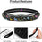 Car Steering Wheel Cover for Women Men, Non-Slip Breathable Steering Wheel, Wildflower Steering Wheel Protector, Car Accessories, Universal 14" 02/2-15" Fit Auto, Suvs