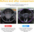 Car Steering Wheel Cover, 15 Inch Carbon Fiber Microfiber PU Leather Elastic Steering Wheel Protector for Men Women, Anti-Slip Breathable Car Interior Accessories for Most Cars (Purple)