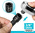 5/8" Swivel Magnetic Spark Plug Socket, 1MM Thin Wall Spark Plugs Socket with 12-Point, Enhanced Magnetic Head & Manganese Phosphate Coating, 3/8" Drive X 6" Total Length, Cr-V Steel Made