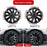 Fits Tesla Model 3 Wheel Cover Hubcap 18 Inch Matte Black Support Logo Symmetry Design (4 PCS) Uberturbine Style for 2017-2023 Model 3 Aero Wheel Cover Replacement