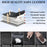 Seat Covers Full Set, Black Seat Covers for Cars 5 Seats, Car Seat Protector, Waterproof Nappa Leather Car Seat Cushion, Front and Rear Car Seat Cover Fit for Most Sedans SUV Pick-Up Truck