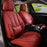 Car Seat Covers Full Set, Seat Covers for Cars, Red Car Seat Covers Front Seats and Back Car Seat Protector Waterproof, Leather Car Seat Cushion Universal Fit for Most Cars Blue