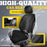 Front Car Seat Covers, Faux Nappa Leather, Airbag Compatible and Waterproof Protectors for Sedans Suvs, Breathable Anti-Slip Interior for Commuters and Rideshare, Black