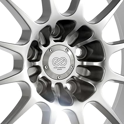 ENKEI RPF1 17X8" Racing Wheel Wheels 5X100 5X114.3 ET35/45 F1 Silver