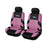 Car Seat Covers for 5 Seats Universal, Fabric Breathable Car Front & Rear Seat Protectors, with Tire Track Details, Airbag Compatible, Full Protection, Fits Most Cars Trucks Vans Suvs, Red Vehicle Seat Covers, Truck Accessories, Car Interior Accessories