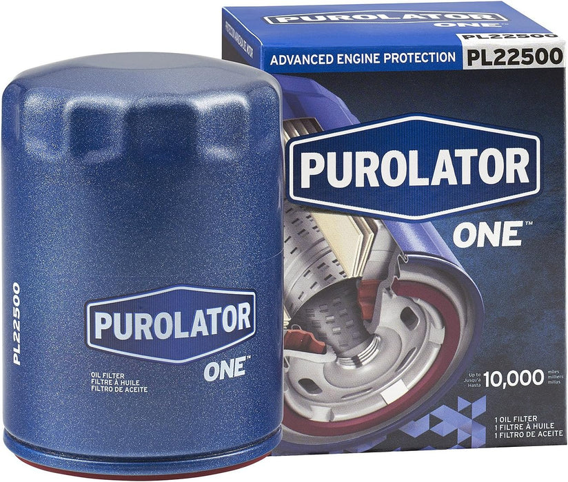 PL22500 one Advanced Engine Protection Spin on Oil Filter Compatible with Ford F-150, Explorer, Edge, Chevrolet Silverado 1500, Traverse, Tahoe, GMC Acadia, Sierra 1500 and Yukon