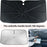 2026 Model Foldable Car Front Window Sunshade Cover, 90-Degree Rotatable UV Protective Sunshade, Compatible with Sedans and Trucks