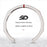 Leather 5D Universal Steering Wheel Cover with Centering Mark Quick Install Non Slip Breathable Ultra Thin Fit for All Seasons Automotive Accessory White Premium Quality Wheel Cover for GMC