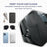 Skechers Memory Foam Seat Covers, Air Cool Mesh Thick Car Seat Covers, Car Seat Covers Front Seats Airbag Compatible, Universal Automotive Comfort for Most Cars, Vans, Trucks, Suv,Black