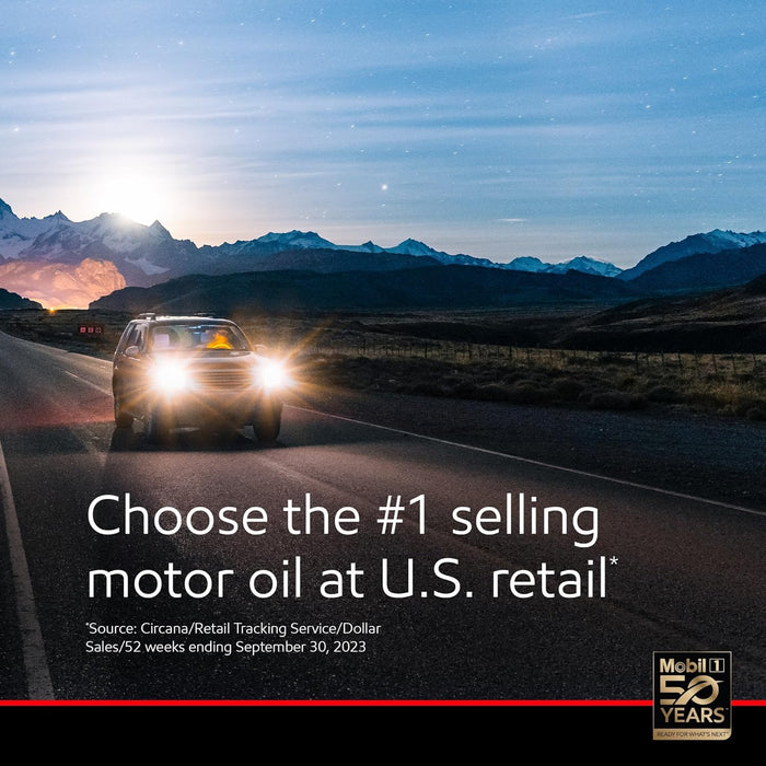 1 Advanced Fuel Economy Full Synthetic Motor Oil 0W-20, 5 Quart