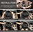 Breathable Car Steering Wheel Cover 16 Inch Auto Universal Leather Wrap Non-Slip Steeringwheel Protector Automotive Interior Accessories, Beige (Suit for 15.5-16 Inch)