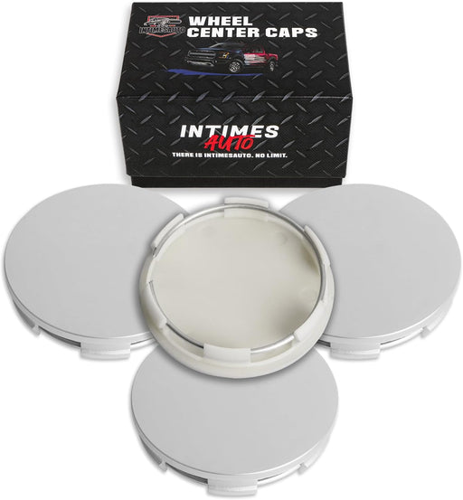 69MM 2.7 Inch Wheel Center Caps for Honda 44732S9AA00 Enkei RPF1 Rim Wheel Center Hub Caps, Pack of 4 Silver