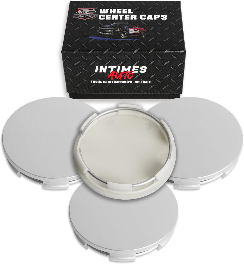 69MM 2.7 Inch Wheel Center Caps for Honda 44732S9AA00 Enkei RPF1 Rim Wheel Center Hub Caps, Pack of 4 Silver