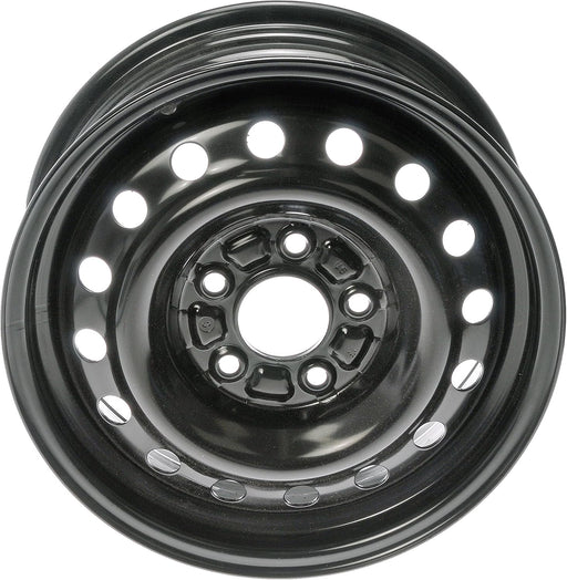 939-196 15 X 6 In. Steel Wheel Compatible with Select Hyundai / Kia Models, Black