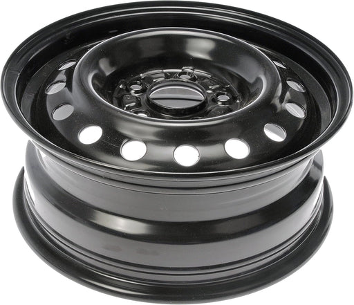 939-196 15 X 6 In. Steel Wheel Compatible with Select Hyundai / Kia Models, Black