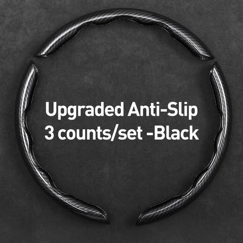 Car Steering Wheel Cover, Non Slip Design Steering Wheel Protector, Universal Car Steering Wheel Cover for 15 Inch, Decor Gadgets, Car Accessories, Men Gifts, Car Essentials, Vehicle, for Racing anti Slip Sport All Season Use