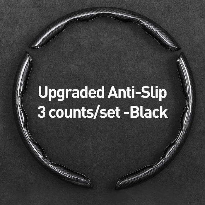 Car Steering Wheel Cover, Non Slip Design Steering Wheel Protector, Universal Car Steering Wheel Cover for 15 Inch, Decor Gadgets, Car Accessories, Men Gifts, Car Essentials, Vehicle, for Racing anti Slip Sport All Season Use