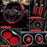 10Pcs Universal Luxury Car Steering Wheel Cover, Shoulder Protector with Daisy Vent Clips - Value-Added Combo Set, Non-Slip Breathable All-Season Interior Decor Gift for Most, Steering Wheel Cover, Steering Wheel Cover for Car