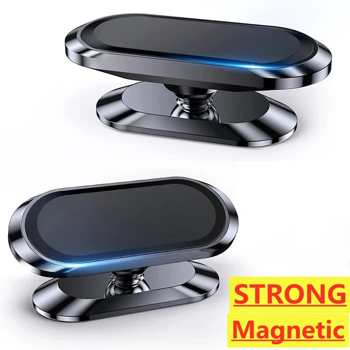 Experience Ultimate Convenience with the 360° Rotatable Magnetic Car Phone Holder - Perfect for iPhone, Samsung, Xiaomi, and Huawei!