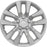 (4-Pack) Premium 16 Inch Rim Wheel Cover Hubcaps for Cars Trucks Suvs Vans, Direct OEM Replacement Universal Fit Snap-On ABS Hubcaps 16 Inch Wheel Covers - Set of 4 Hub Caps - 10-Spokes Silver