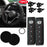 10Pcs Universal Luxury Car Steering Wheel Cover, Shoulder Protector with Daisy Vent Clips - Value-Added Combo Set, Non-Slip Breathable All-Season Interior Decor Gift for Most, Steering Wheel Cover, Steering Wheel Cover for Car