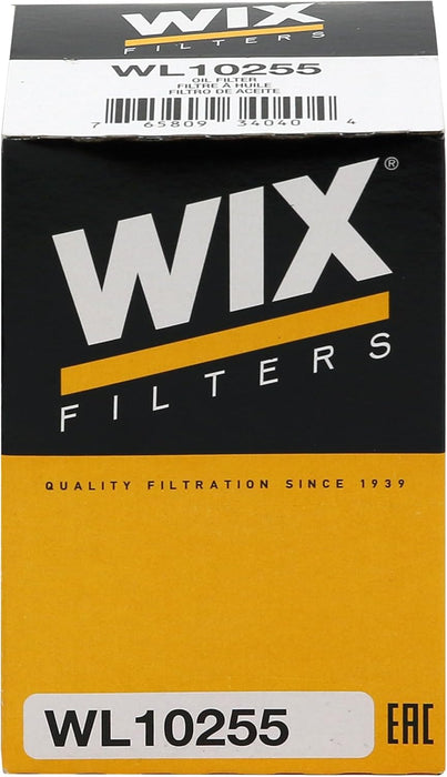 WL10255 Oil Filter Replacement, Built for Synthetic and High Mileage Oil - Compatible with Various GM (11-20)