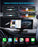 Portable Apple Carplay Screen, 10’’ Car Stereo Wireless Car Play & Android Auto Touch Screen, 4K Dash Cam, 1080P Backup Camera, Mirror Link/Voice Control/Music Play/Gps Navigation