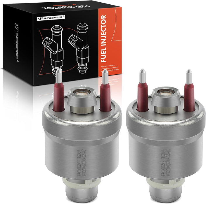 Set of 2 Fuel Injectors Compatible with Chevrolet Tahoe, Blazer, Caprice & GMC Yukon, C1500 & Buick Roadmaster & Cadillac Brougham & Isuzu NPR & Oldsmobile, Replace# 17111864