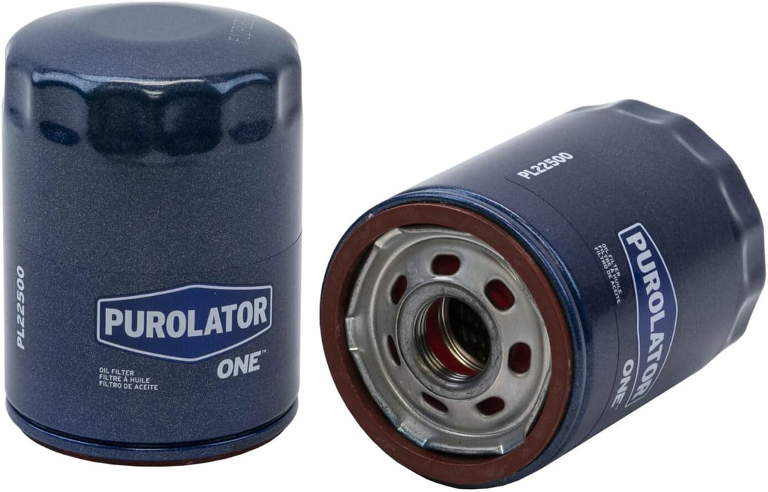 PL22500 one Advanced Engine Protection Spin on Oil Filter Compatible with Ford F-150, Explorer, Edge, Chevrolet Silverado 1500, Traverse, Tahoe, GMC Acadia, Sierra 1500 and Yukon