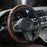 Car Steering Wheel Cover, Non Slip Design Steering Wheel Protector, Universal Car Steering Wheel Cover for 15 Inch, Decor Gadgets, Car Accessories, Men Gifts, Car Essentials, Vehicle, for Racing anti Slip Sport All Season Use
